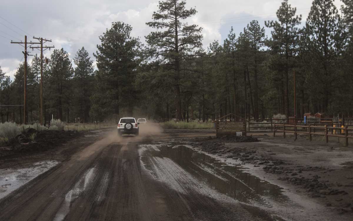 Leaving today before the storm moved in